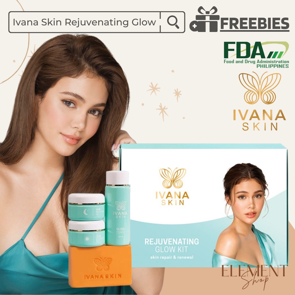 IVANA SKIN Rejuvenating Glow Kit [FREEBIES] Acne Control Whitening