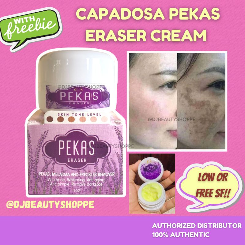 Pekas Eraser Cream (PANTANGGAL NG PEKAS AT PIMPLE MARKS) Shopee