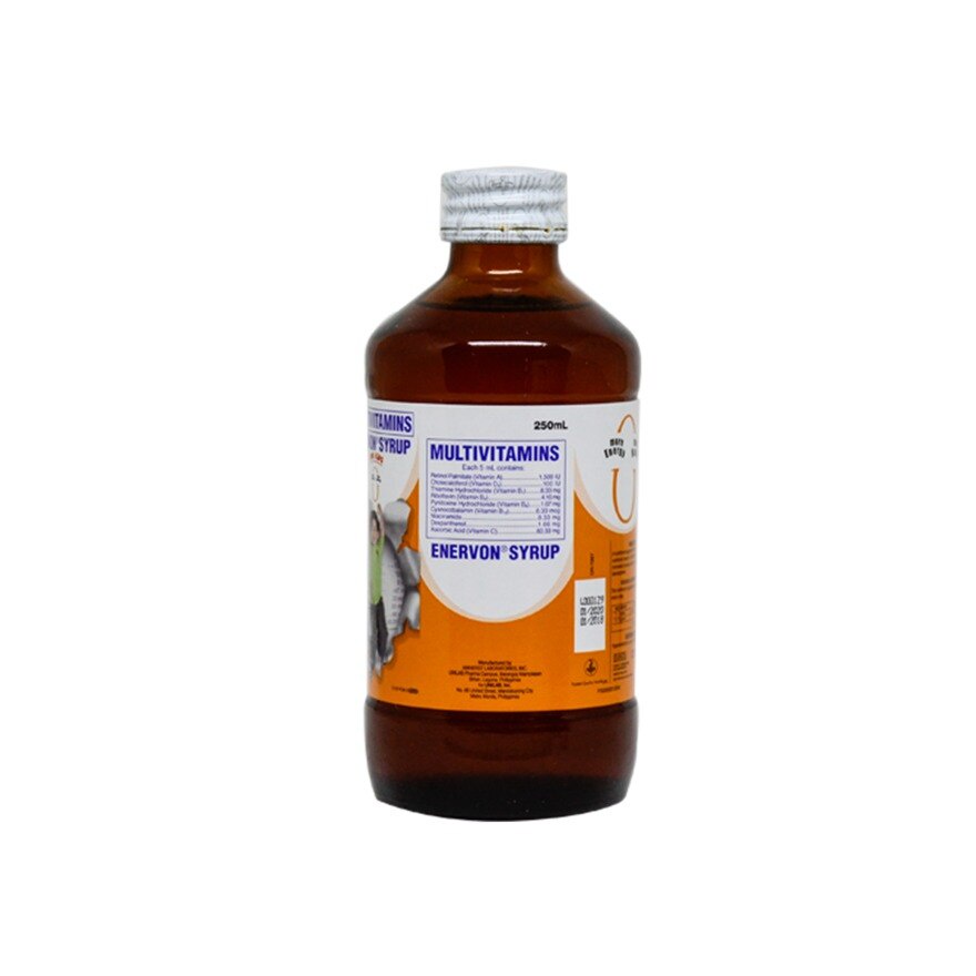 ENERVON C Multivitamins Syrup 250ml Shopee Philippines
