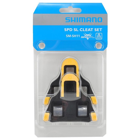 shimano spd sl cleats yellow