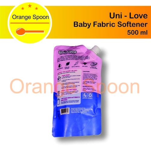 Downy Fabric Conditioner UniLove Baby Fabric Softener 500ml Uni-Love Fabric Conditioner