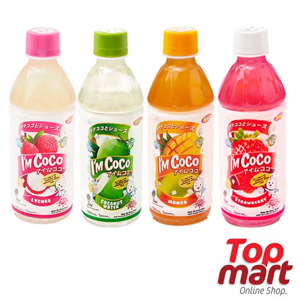 Inaco I'm Coco Nata de Coco Juice Drink 350ml Shopee Philippines