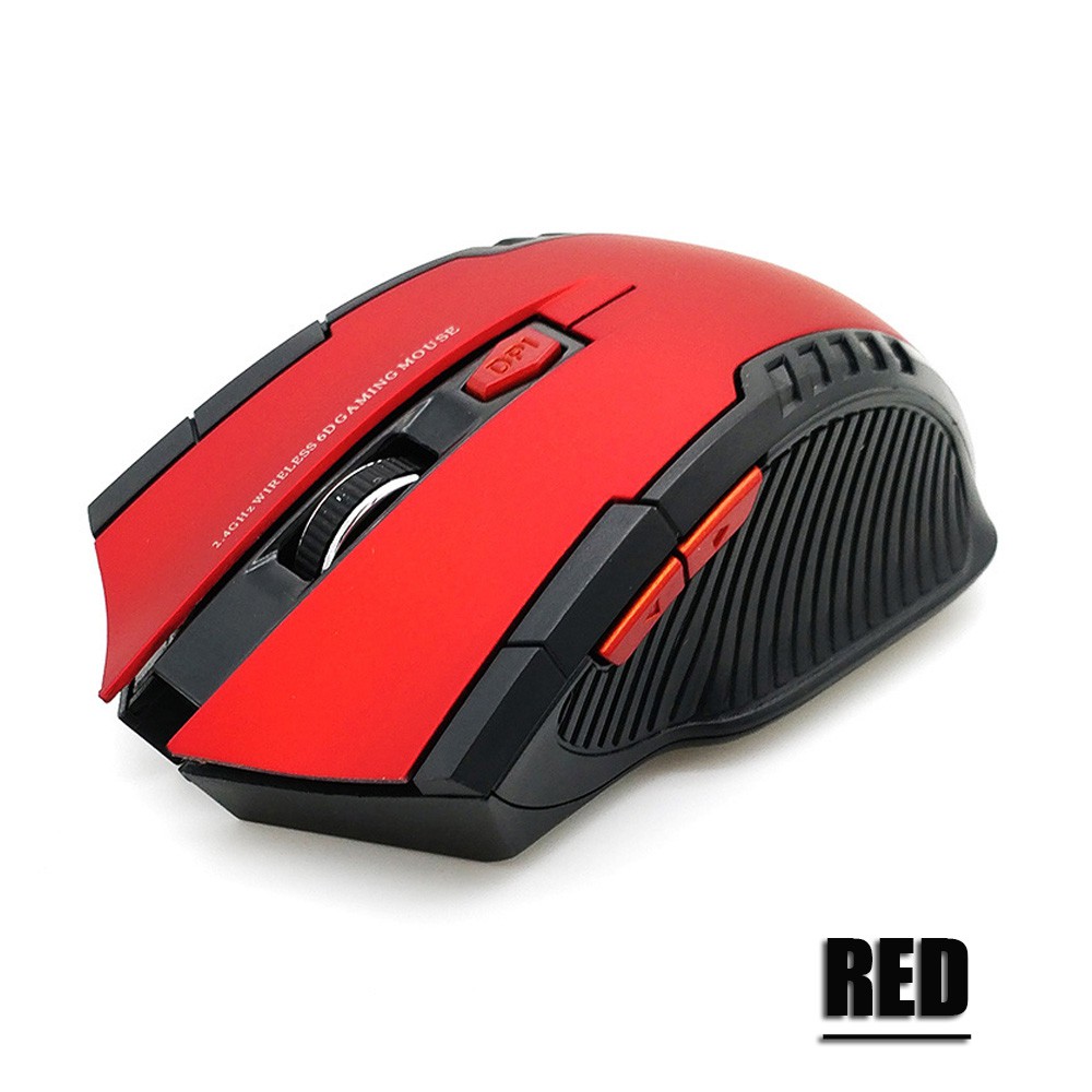 Gaming Mouse Gamer Sem Fio Cs Go Black Portable 2.4g Wireless Optical Mouse Mice 