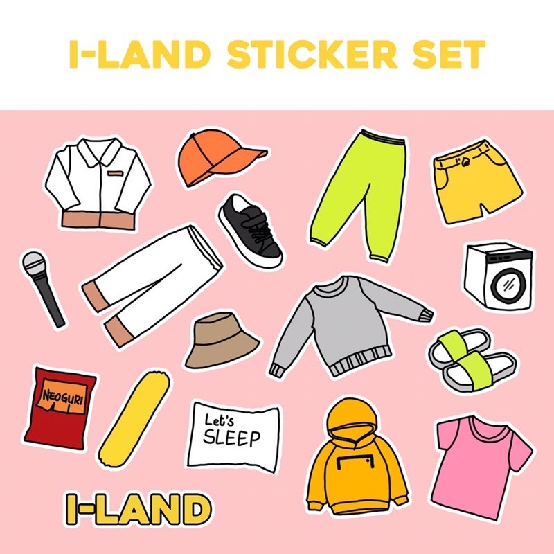 i m land enhypen sticker set shopee philippines