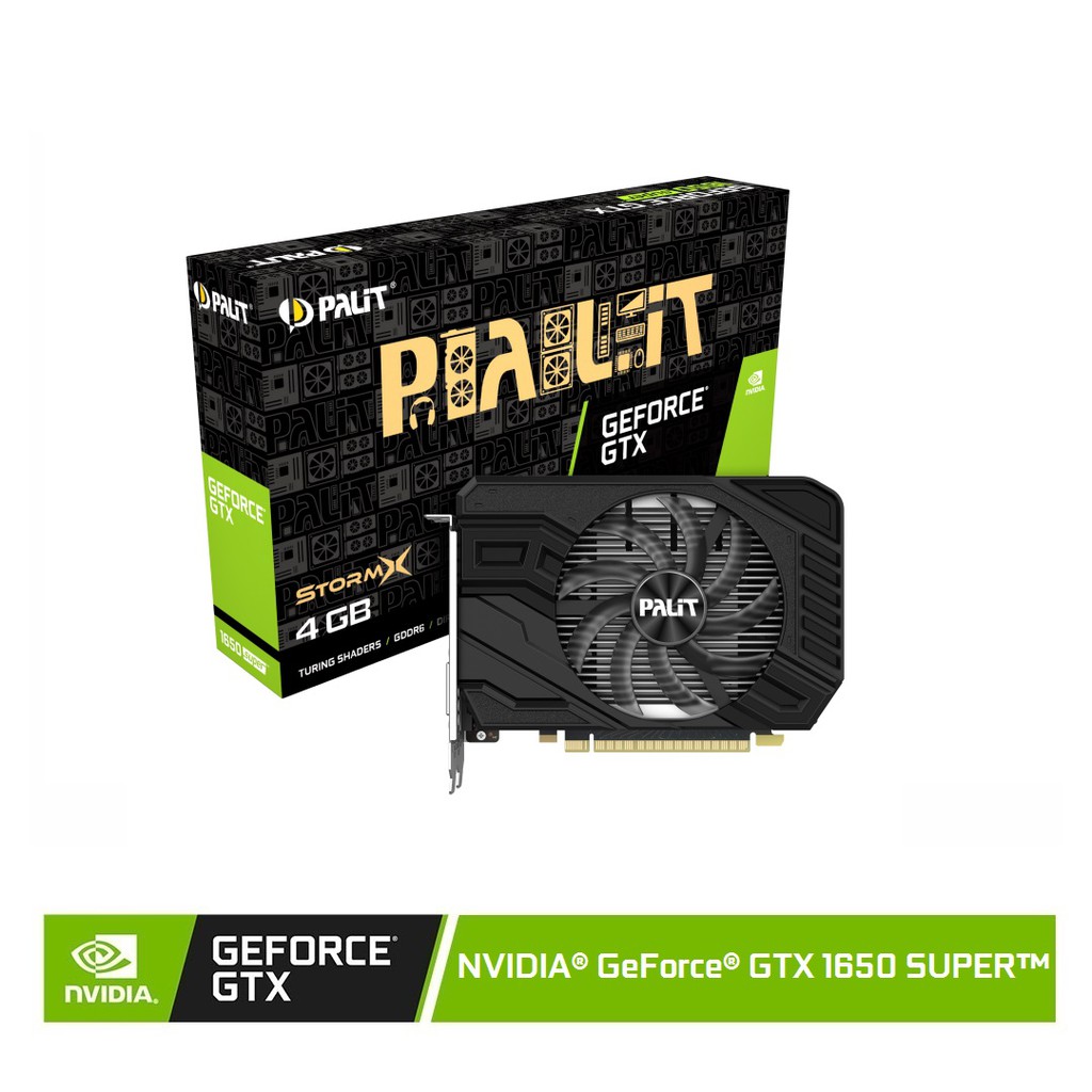 Видеокарта palit geforce gtx 1650 super stormx 4gb ne6165s018g1 166f выбор покупателей