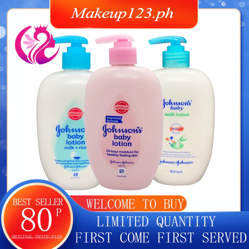 Johnson’s baby milk lotion 500ml Shopee Philippines
