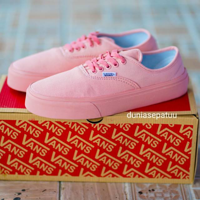 pink vans size 1