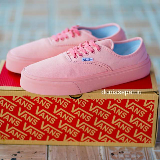 vans authentic rosy