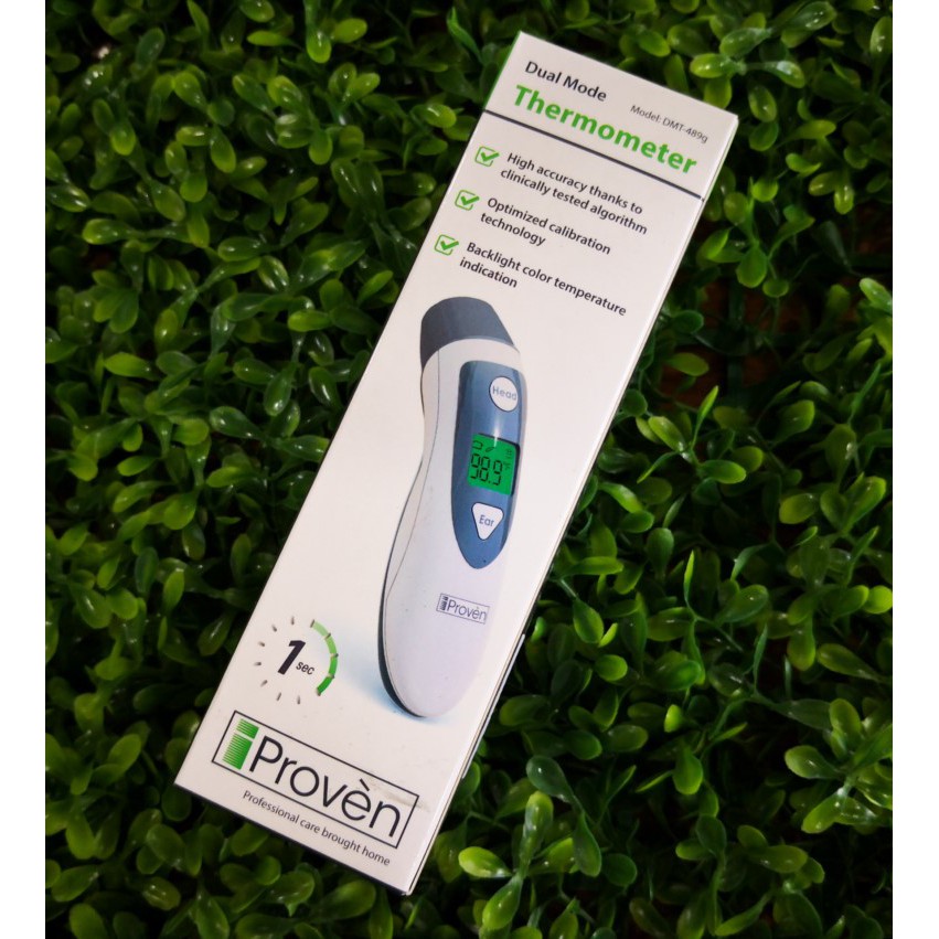 iProven - DMT-489 Medical Ear with Forehead Thermometer | Shopee