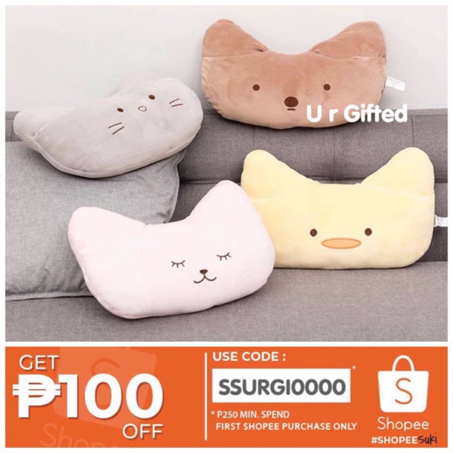 miniso hand pillow