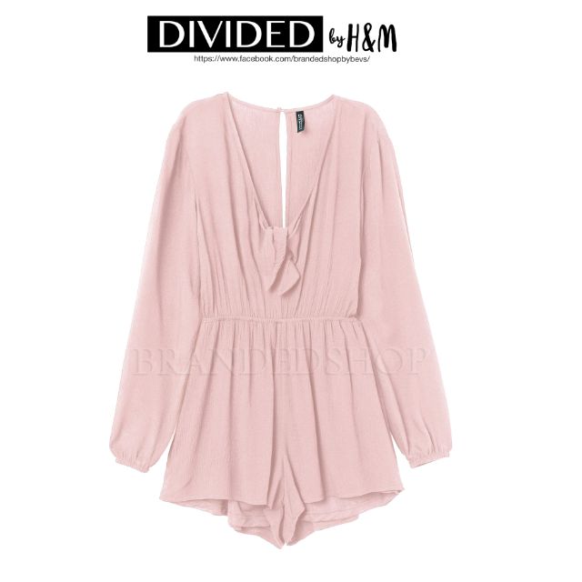 h&m divided romper