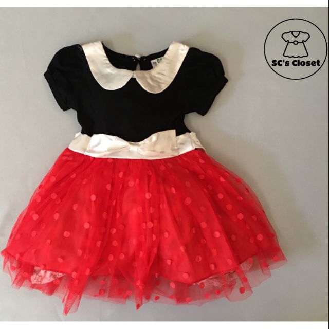 minnie mouse dress for 12 month old