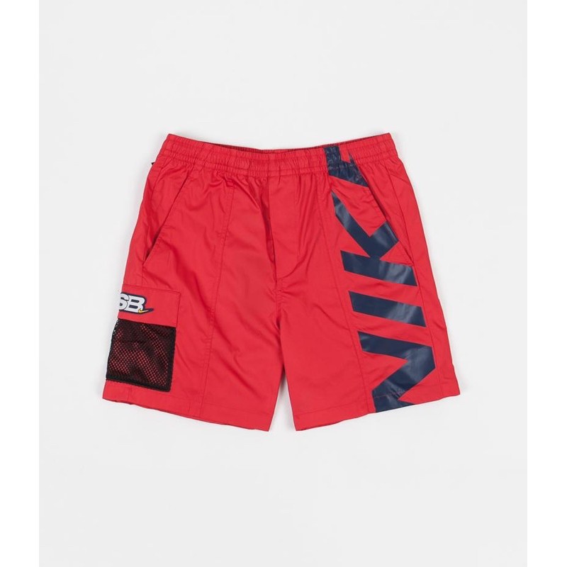 nike sb shorts red