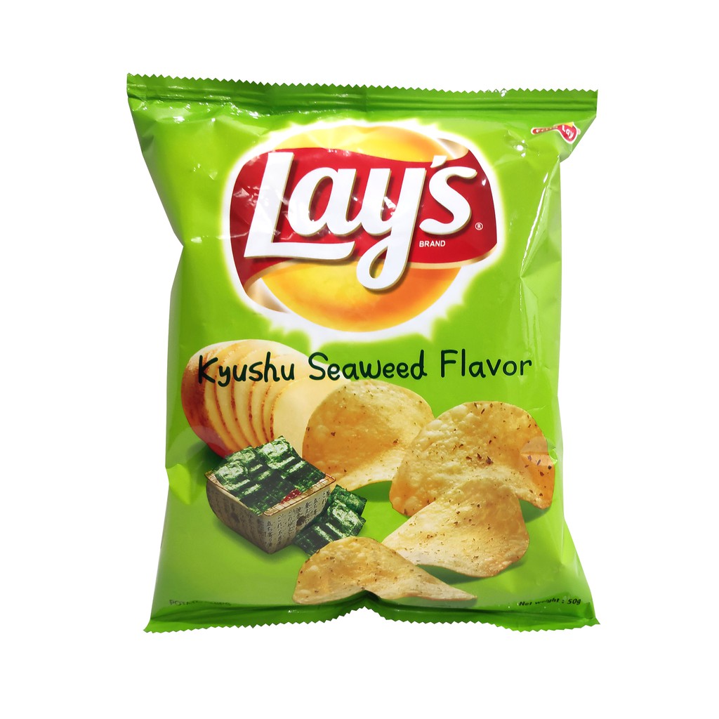 Lays Seaweed Potato Chips 50g | Shopee 