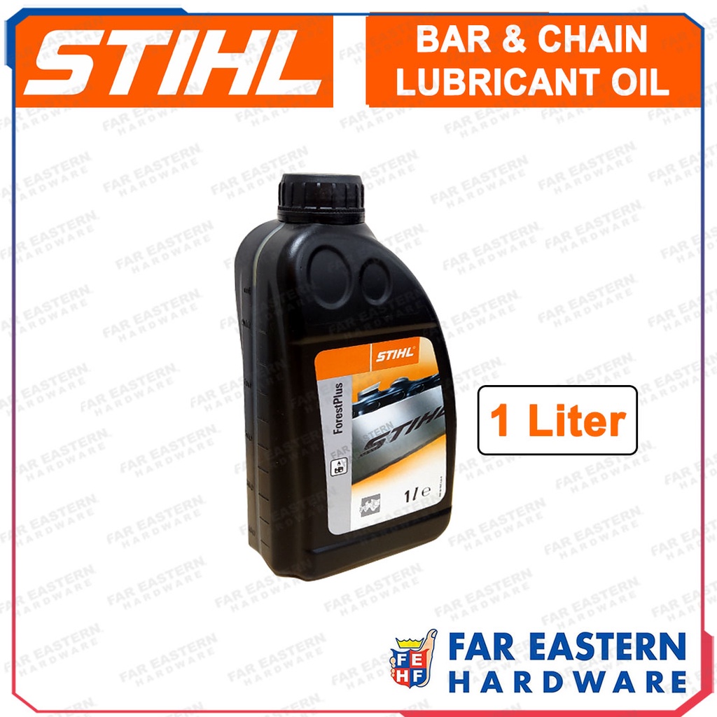 STIHL Chain & Bar Lubricant Oil For Chainsaw Forest Plus 1L Shopee
