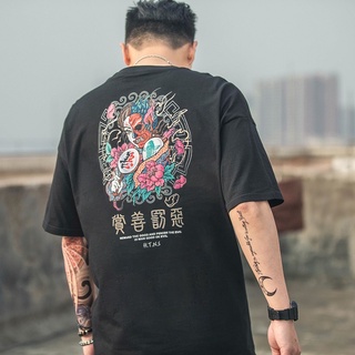 Lucky #T300 Quality Cotton Stretchable Top Men's T-shirt for Men Back to back #3