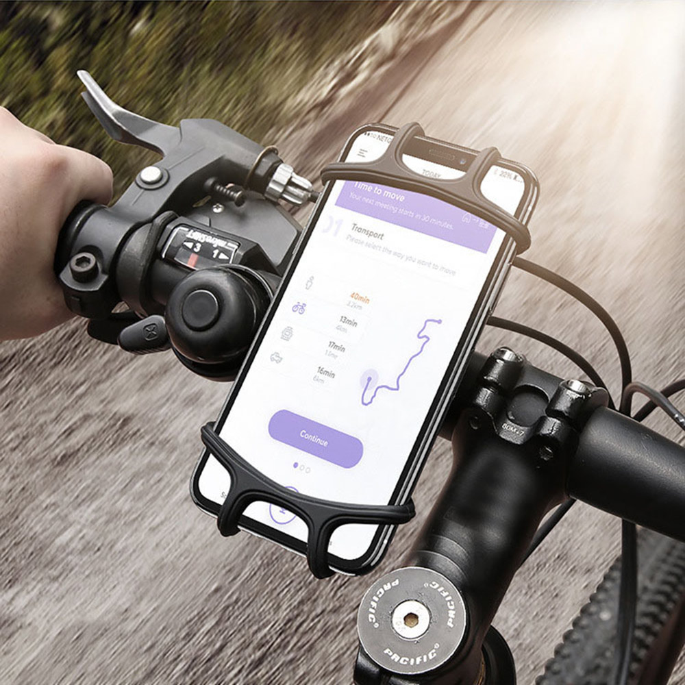 mobile phone holder for a bike