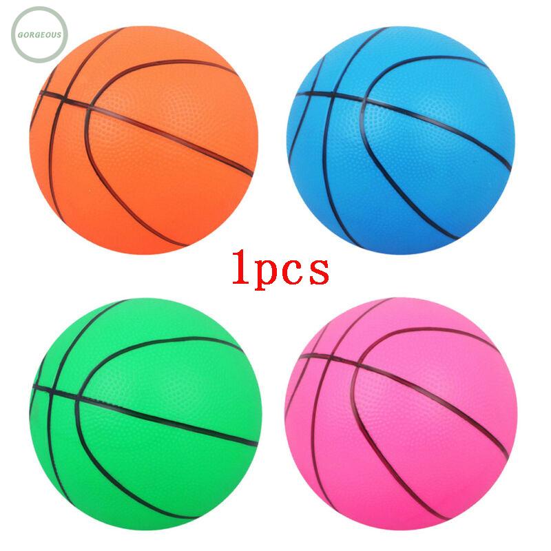 6 / 9 inches Mini Inflatable Basketball Blow Play Ball Kids Sports Play