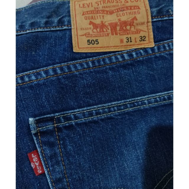 ORIGINAL LEVI'S 505 FOR MEN | Shopee 