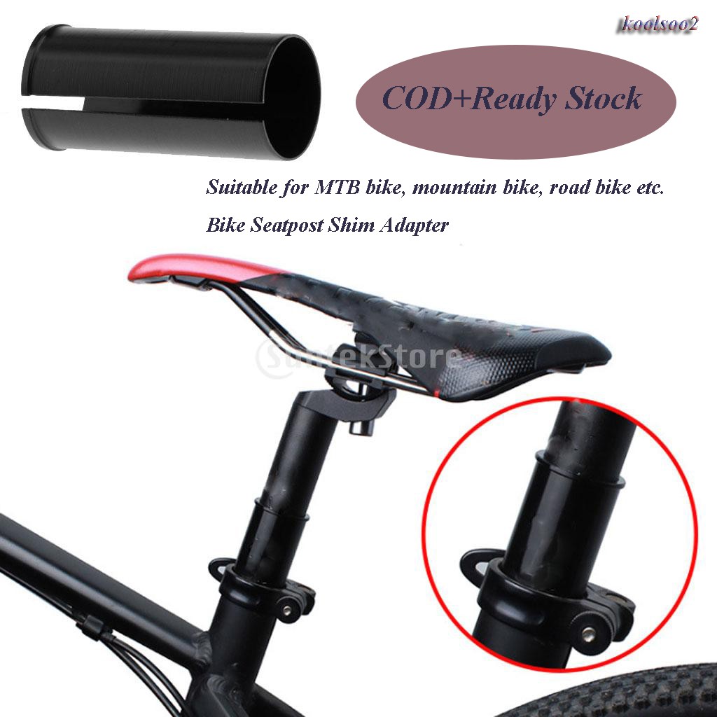 【COD Stocked】 Alloy Seatpost Adapter Shim Bicycle Seat Post Tube