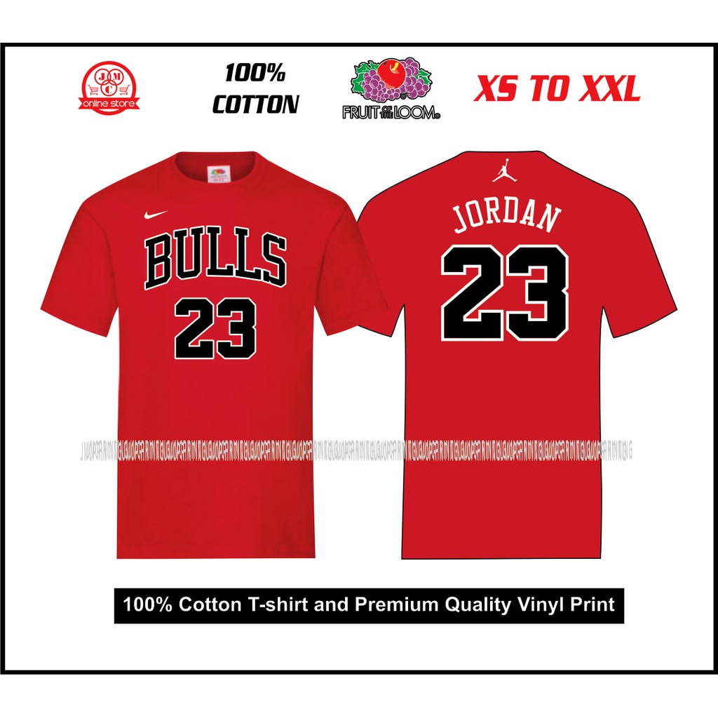 chicago bulls jordan 23 t shirt
