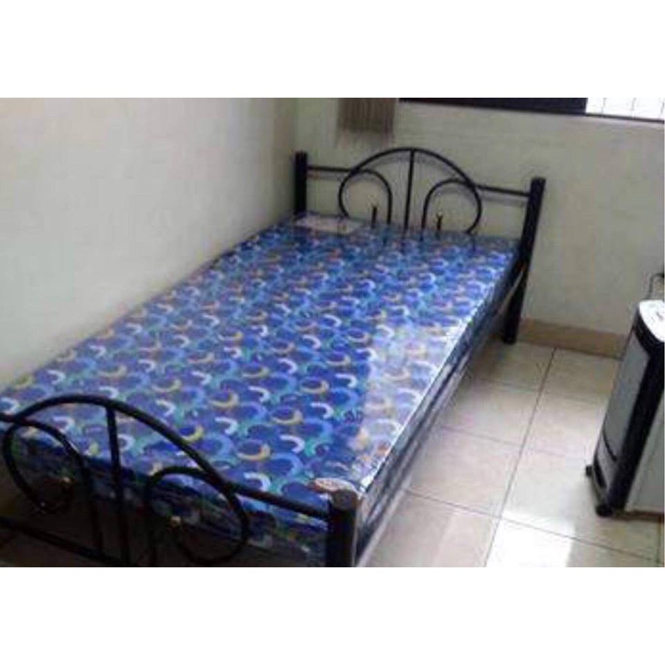 SINGLE BED FRAME 36X75 WITH JOLLY FOAM FREE DELIVERY NCR Shopee