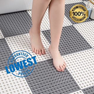 30x30cm Bathroom Non-slip Mats Splicing Floor Mat For Shower Mat Decor Combination Carpet Adjustable