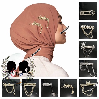 【Ready Stock】◄A-D-Hot Brooch Accessories hijab pin pin tudung