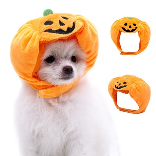 Halloween Creative Pet Hat-Universal Funny Pumpkin Hat Cat Dog Headgear-Cute Fashion Transformation Costume Headgear