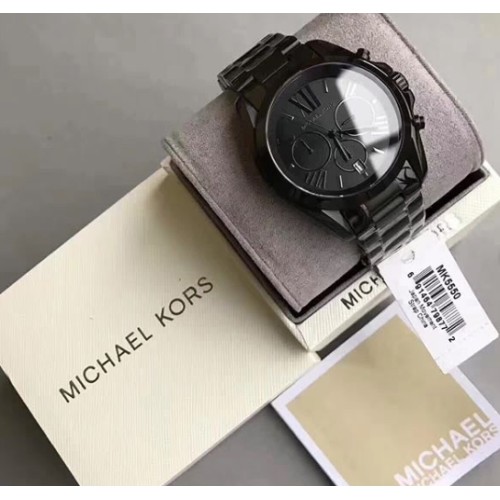 Michael kors bradshaw black on sale watch