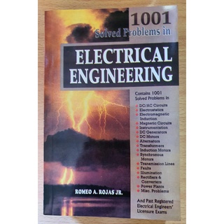 （）1001 Solved Problems in Electrical Engineering by Romeo A. Rojas Jr. #3