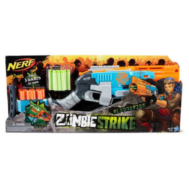 nerf zombie strike sledgefire