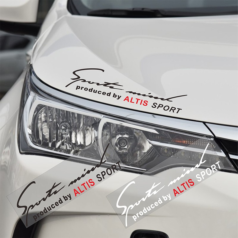 Toyata ALTIS The car Body Emblem Badge AUTO Sticker Decal | Shopee ...