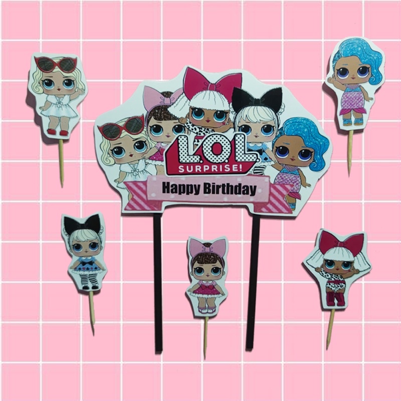 Lol Cake Topper/LOL Cake Topper/LOL Cake Topper/LOL | Shopee Philippines