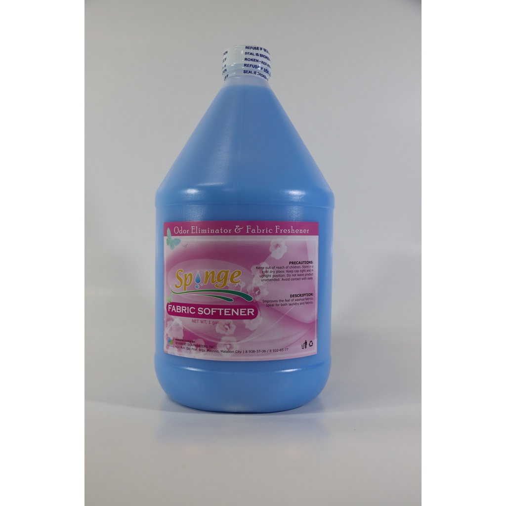Sponge Brand Fabric Softener (Odor Eliminator and Fabric Freshener) 1