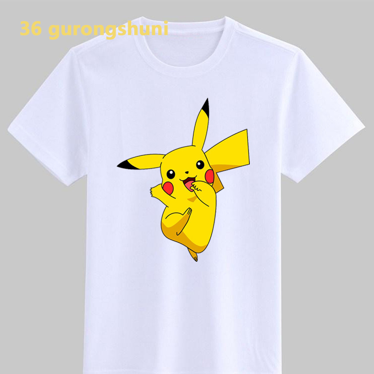 Fashion Anime Pokemon Go Cartoon T Shirt For Girls Tshirt Cute Pikachu Girl T Shirt Children Kids Clothes Boys Graphic T Shirts Shopee Philippines