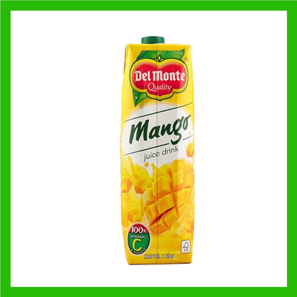 Del Monte Mango Juice Drink 1L Shopee Philippines