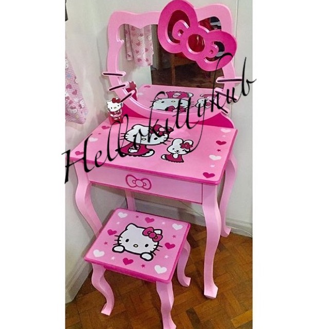 Hello Kitty Dresser Table Set Shopee Philippines