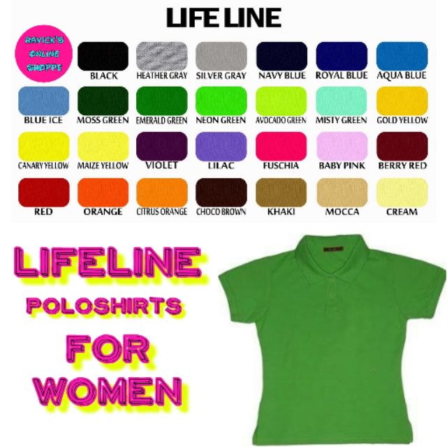 life line sport polo shirt