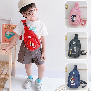PINKFONG Children Shoulder Chest Bag Sling Backpack Messenger Bag Boy Girl 