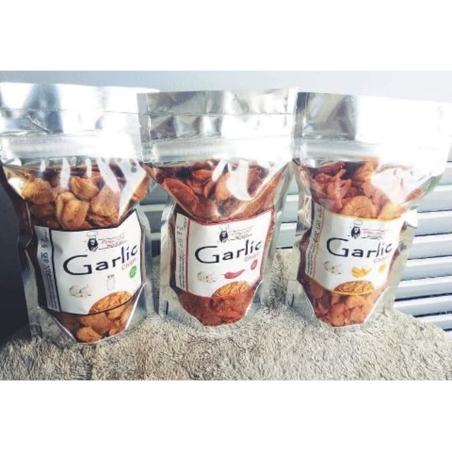 Garlic chips with 3 flavors to choose from Shopee Philippines