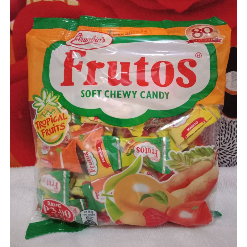 FRUTOS Soft chewy candy 53pcs | Shopee Philippines