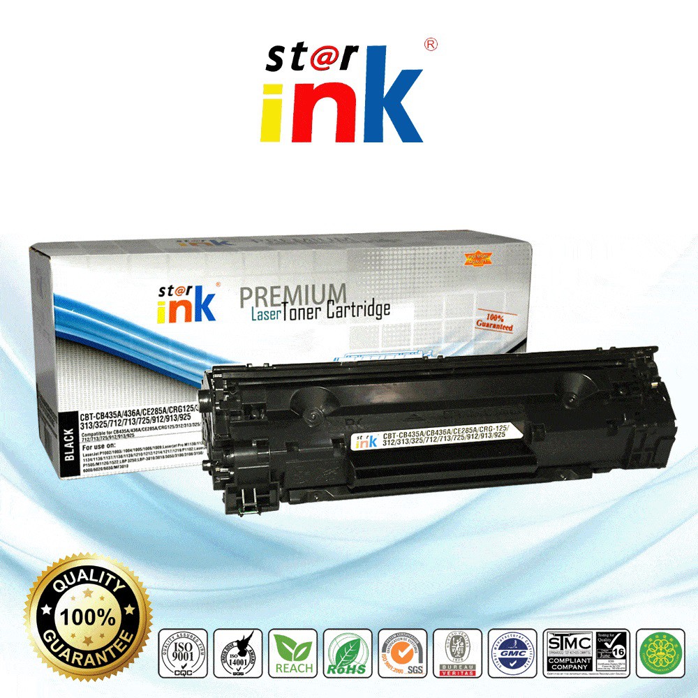 Starink Compatible Hp Cb435a 35a Premium Toner Cartridge For Laserjet P1005 P1006 Black Shopee Philippines