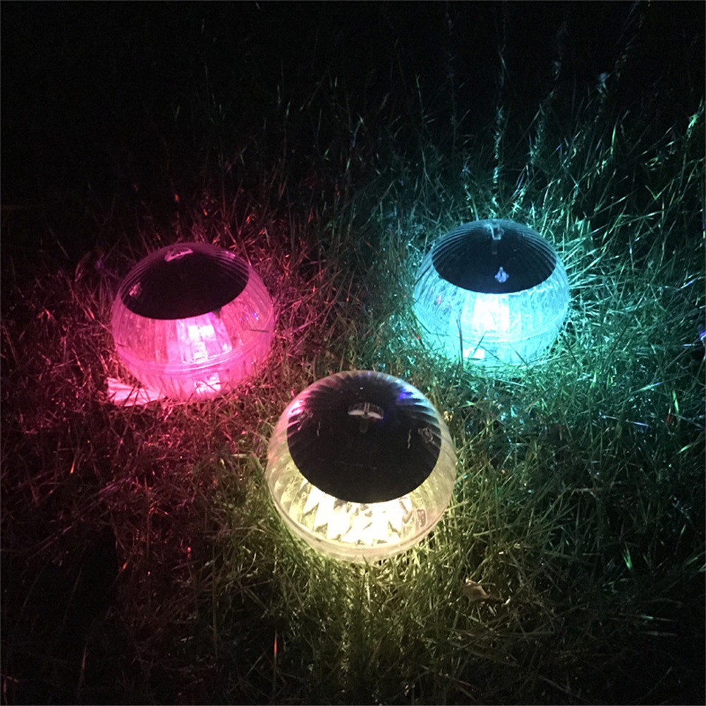 Colorful Light OLOPE Swimming Pool Lights Solar Floating Light with Multi-Color LED Waterproof Outdoor Garden Lights,Floating Pool Lights Solar Swimming Pool Light Outdoor Decorations Light