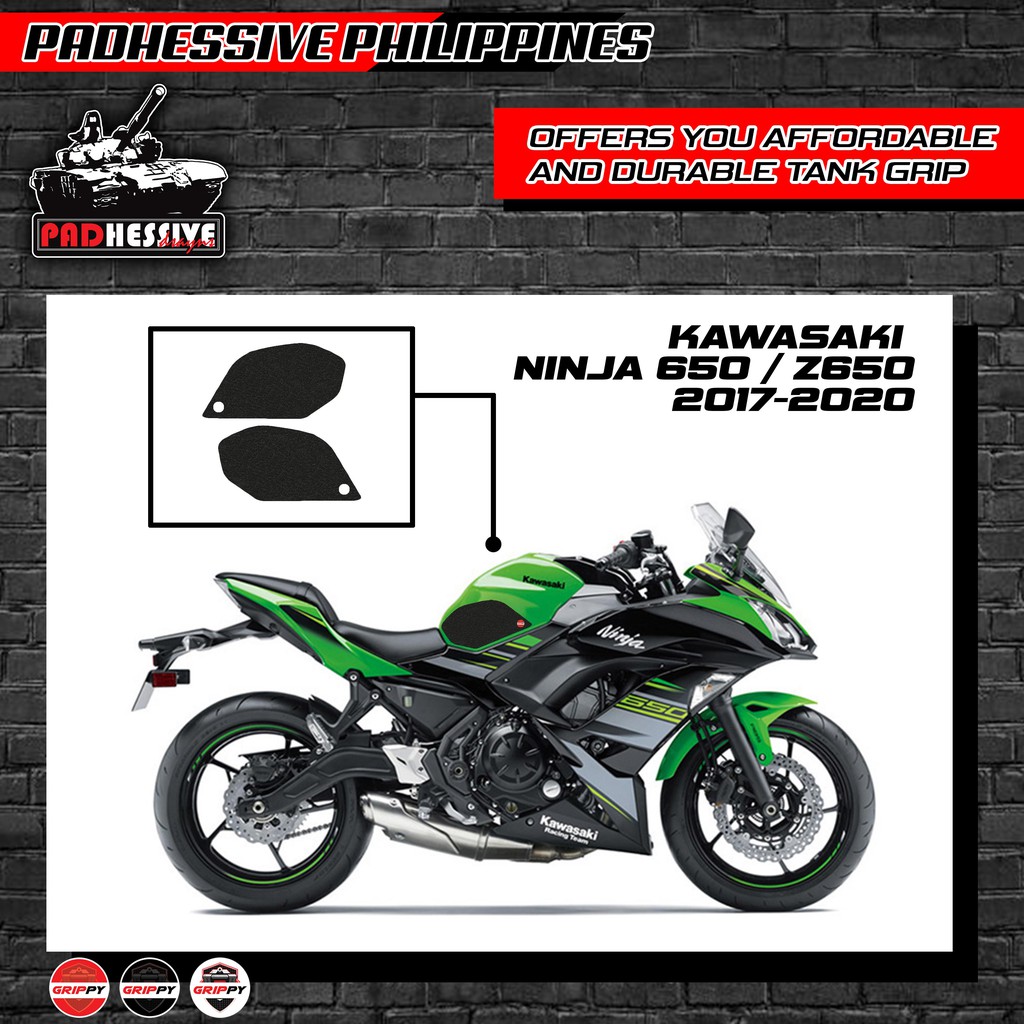 ninja 650 tank grips