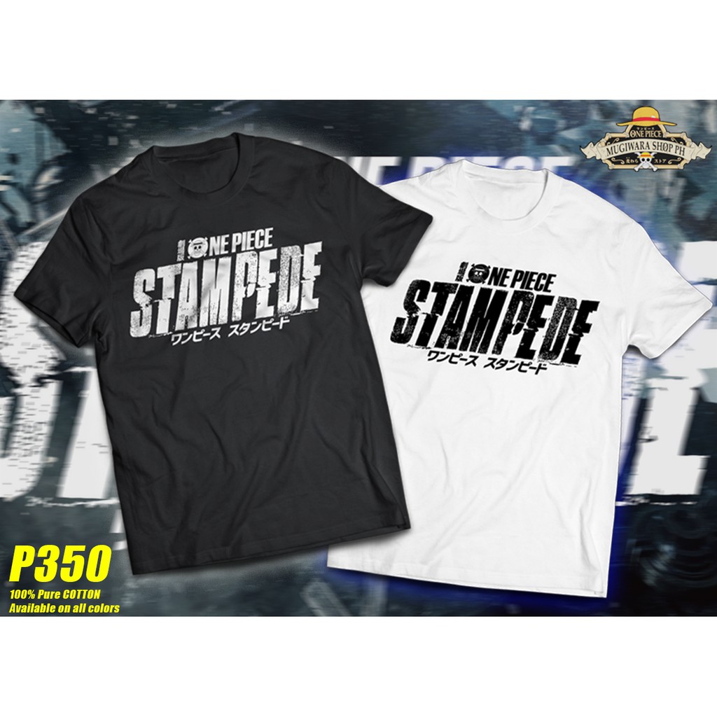 ONE PIECE ANIME STAMPEDE SHIRT | Shopee Philippines