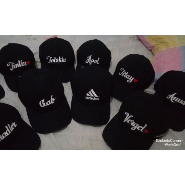 personalized caps