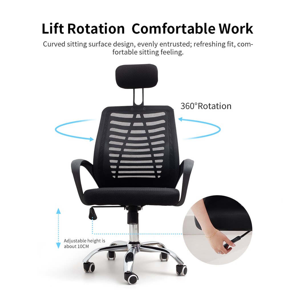 Armchair Adjustable Armrest Ergonomics Chair Office Computer Chair Gaming Chair Room Study Chair