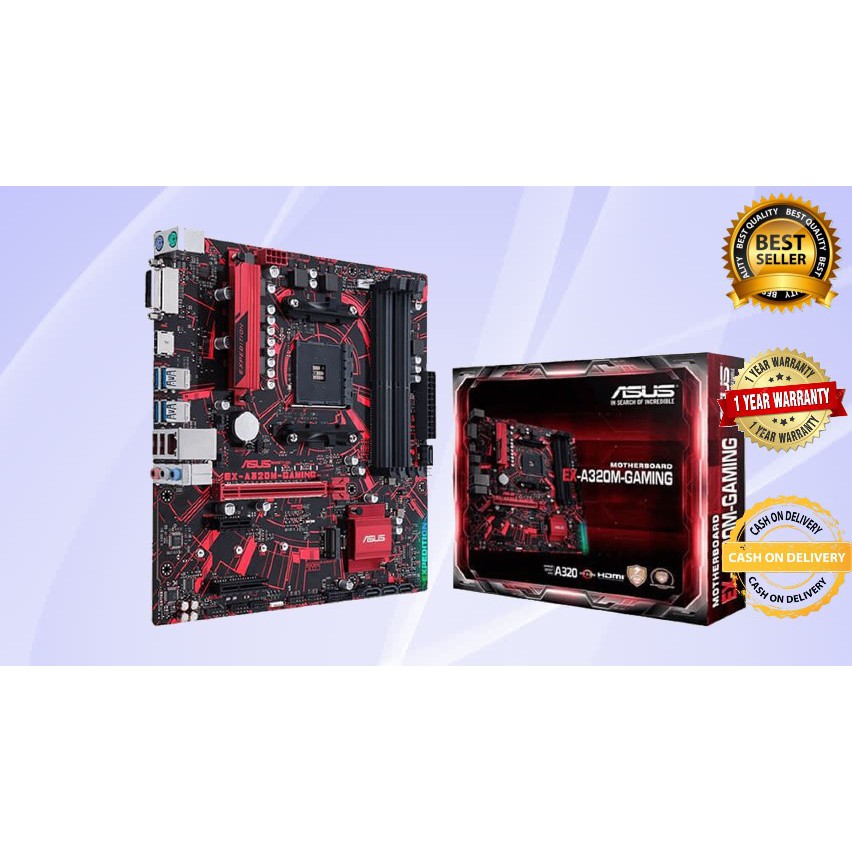 ASUS EX A320M Gaming Motherboard SALE  Shopee  Philippines