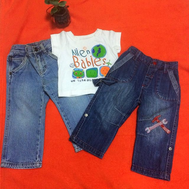 branded cargo jeans